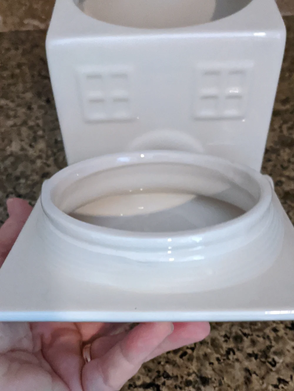 Cookie House Canister Cookie Jar Ceramic Target White Ceramic Earthenware